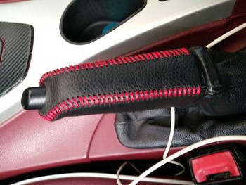 Облицовка на капака на ръчната спирачка Декорация на интериора на автомобила Дръжки на ръчната спирачка за BMW E46 E90 E92 E60 E39 E36 F30 F34 F10 F20 Аксесоари