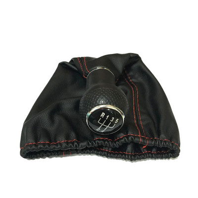 Za Seat Ibizu 1996 1997 1998 1999 2000 2001 5 brzinskih MT automobila Ručica mjenjača Ručica mjenjača Ručica mjenjača s PU kožom crveno crnim šavovima