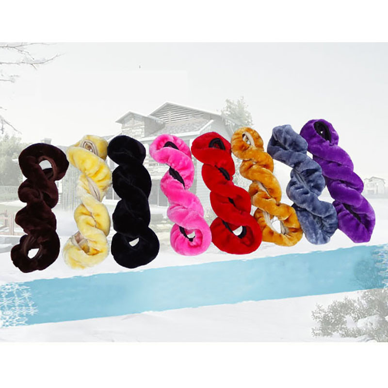 Zimný poťah na volant + poťah na ručnú brzdu + poťah na automatické prevodovky / teplý super hrubý plyšový obojok na radiacu páku