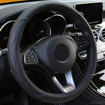 για Mercedes Benz W210 Κάλυμμα τιμονιού αυτοκινήτου 9 χρωμάτων Volant πλεξούδα στο τιμόνι Αντιολισθητικό Funda Volante Auto Car Styling