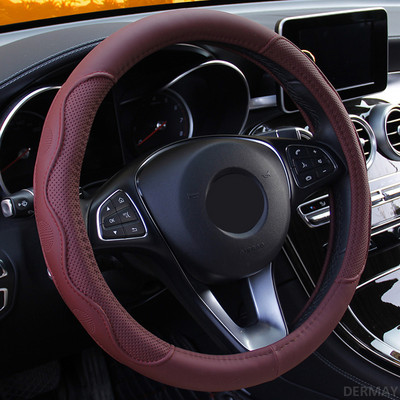 skirta Mercedes Benz W210 automobilio vairo dangtis 9 spalvų Volant braid ant vairo Neslystantis Funda Volante Auto Car Styling