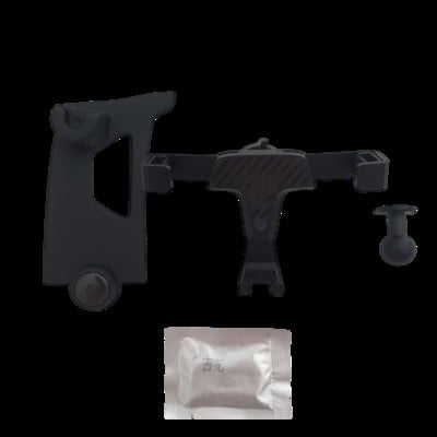 Carbon Look For Ford Focus MK3 3.5 2015-2018 autótartozékok konzol légszellőző bölcső mobiltelefon tartó tartó GPS állvány tartó