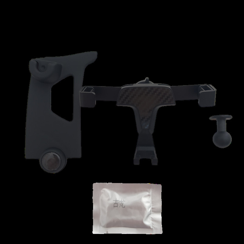 Carbon Look For Ford Focus MK3 3.5 2015-2018 autótartozékok konzol légszellőző bölcső mobiltelefon tartó tartó GPS állvány tartó