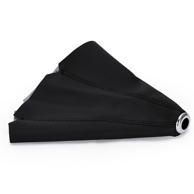 Guler de schimbător de viteze de mașină universal din piele PU de 16 mm Fibră de carbon Auto Buton schimbător de viteze pentru schimbător de viteze Ghid