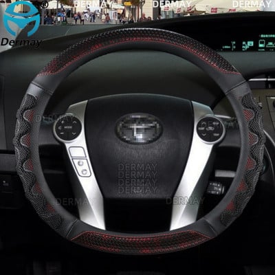 Toyota Prius 30 20 Prius V típushoz Prius C Prius Prime DERMAY autó kormánykerék burkolat masszázs csúszásmentes autó tartozékok