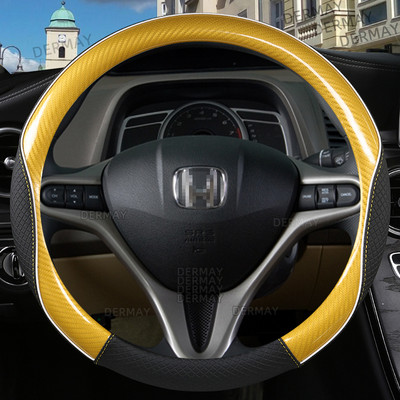 Honda Civichez 2004 2006 2007 2008 2009 2012 2013 2014 2015 autó kormánykerék burkolat szénszálas autótartozékok