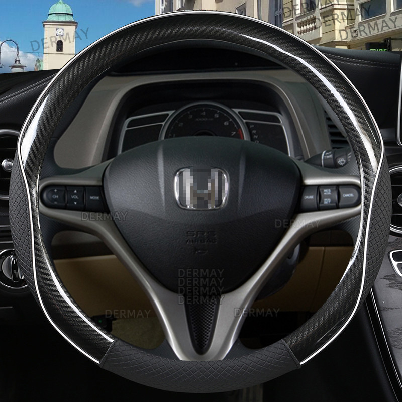 Honda Civichez 2004 2006 2007 2008 2009 2012 2013 2014 2015 autó kormánykerék burkolat szénszálas autótartozékok