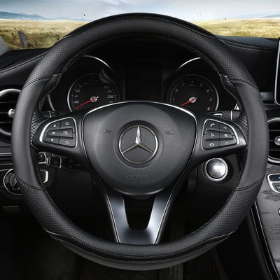D alakú autó kormánykerék burkolat bőr Golf K3 POLO JATTA Suzuki Swift Nissan Rogue 2017 2018 2019 2020