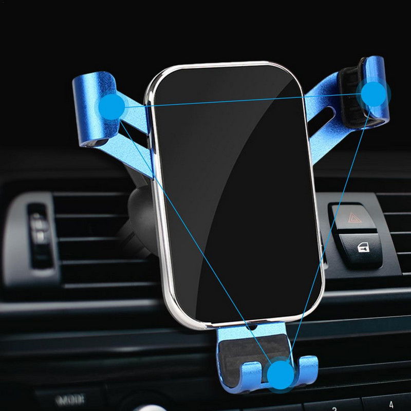 Držač za mobilni telefon - Stalak s ventilacijskim otvorom za telefon - Univerzalni držač za automobilski telefon bez ruku - Stabilni držač za telefon za C