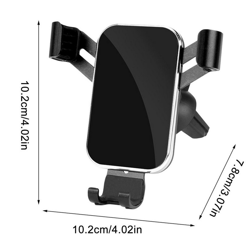 Držač za mobilni telefon - Stalak s ventilacijskim otvorom za telefon - Univerzalni držač za automobilski telefon bez ruku - Stabilni držač za telefon za C