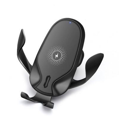 15 W Quick QI vezeték nélküli autós töltőre szerelhető gravitációs szorító gyorstöltő tartó telefonhoz 11 Pro Max 8 XR XS Sam sung S20 S10 S9