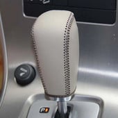 Kézzel varrott valódi bőr sebességváltó nyakörvek autós sebességváltó védőtok Volvo XC60 09-12 automata