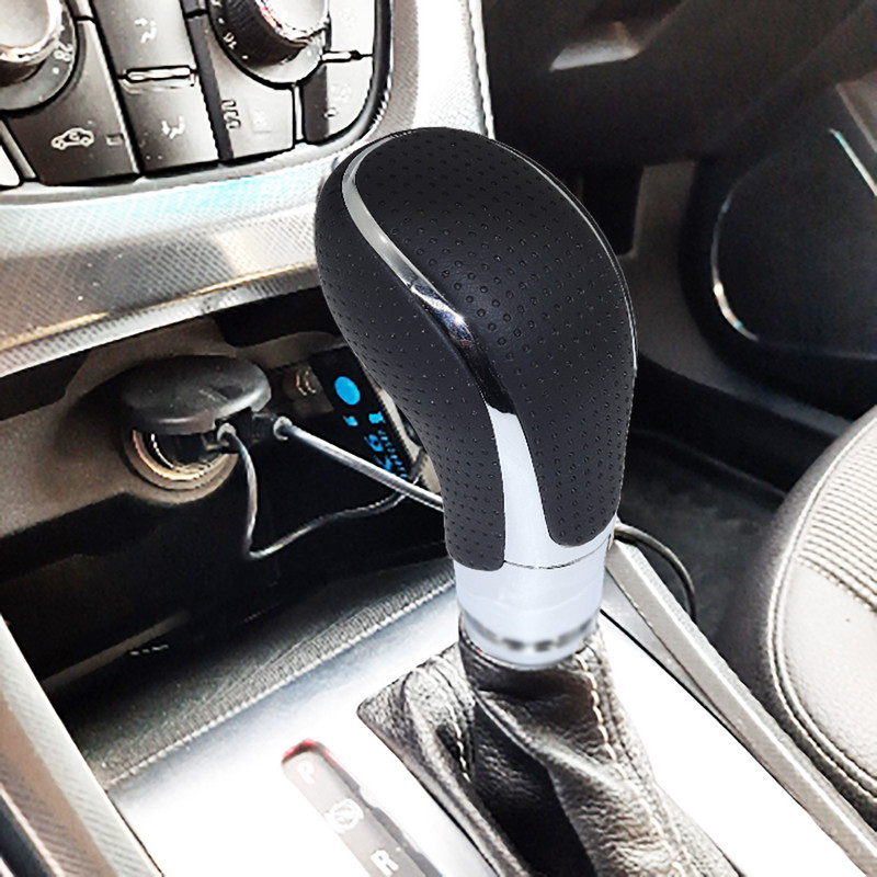 Opel Astra J-hez Sebességváltó gomb Pálca kar Toll Fogantyú Bőr Fekete Insignia Meriva 2011 2012 2013 2015 2017 Cserealkatrészek