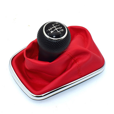 5/6 ātruma manuālā automobiļa stila pārnesumu pārslēgšanas rokturis sviras ādas getras bagāžnieka apkakle automašīnai Volkswagen VW Golf MK4 IV GTI R32 Jet