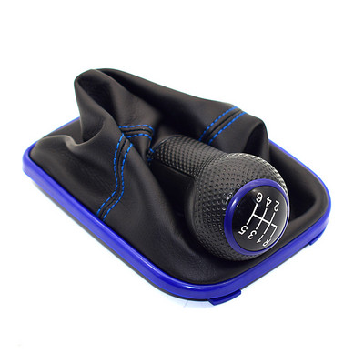 5/6 ātruma manuālā automobiļa stila pārnesumu pārslēgšanas rokturis sviras ādas getras bagāžnieka apkakle automašīnai Volkswagen VW Golf MK4 IV GTI R32 Jet
