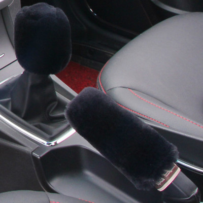 Téli plüss szőrme autó kézifék burkolat váltógomb burkolat SEAT Ibiza Leon Toledo Arosa Alhambra Exeo FR Supercopa Mii Altea Corhoz