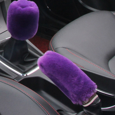 Téli plüss szőrme autó kézifék burkolat váltógomb burkolat SEAT Ibiza Leon Toledo Arosa Alhambra Exeo FR Supercopa Mii Altea Corhoz