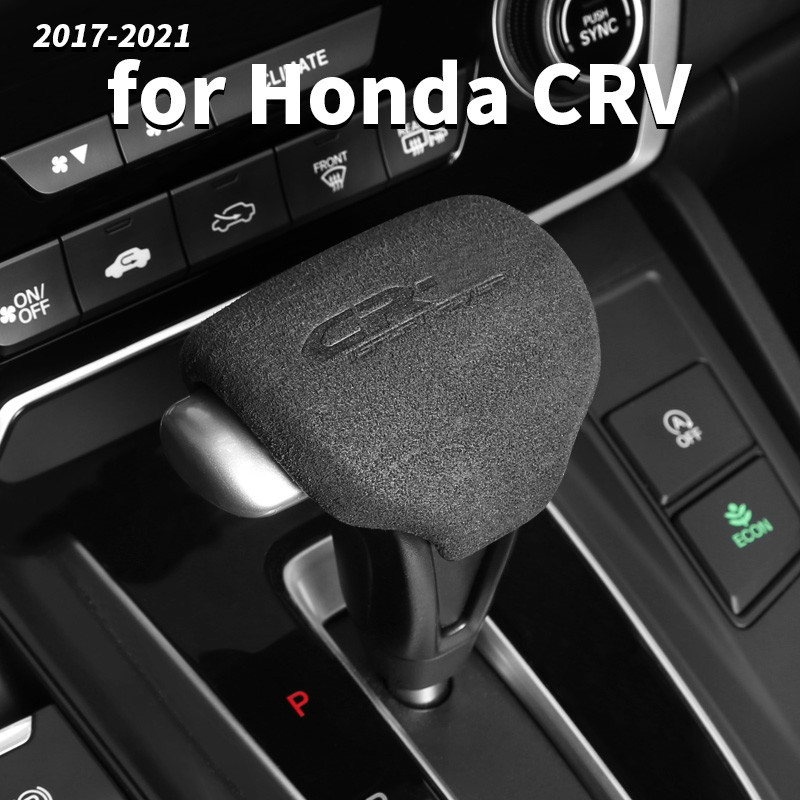 Belső sebességváltó fejburkolat dekoráció Sebességváltó fej burkolat módosítási kellékek Honda CRV 2017-hez 18 19 20 2021