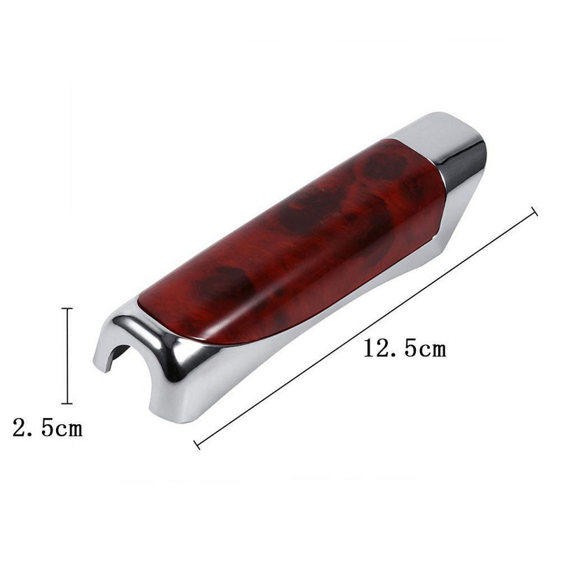 Mâner universal pentru frână de mână Frână de mână elegantă pentru mașină Husă de protecție din fibră de carbon Decor interior Accesorii pentru mașină Manșon decorativ