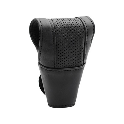 Huse pentru butoanele schimbătorului de viteze de mașină din piele Carcasă cutie de viteze anti-alunecare Levier de schimbător de viteze Maner accesorii de protecție