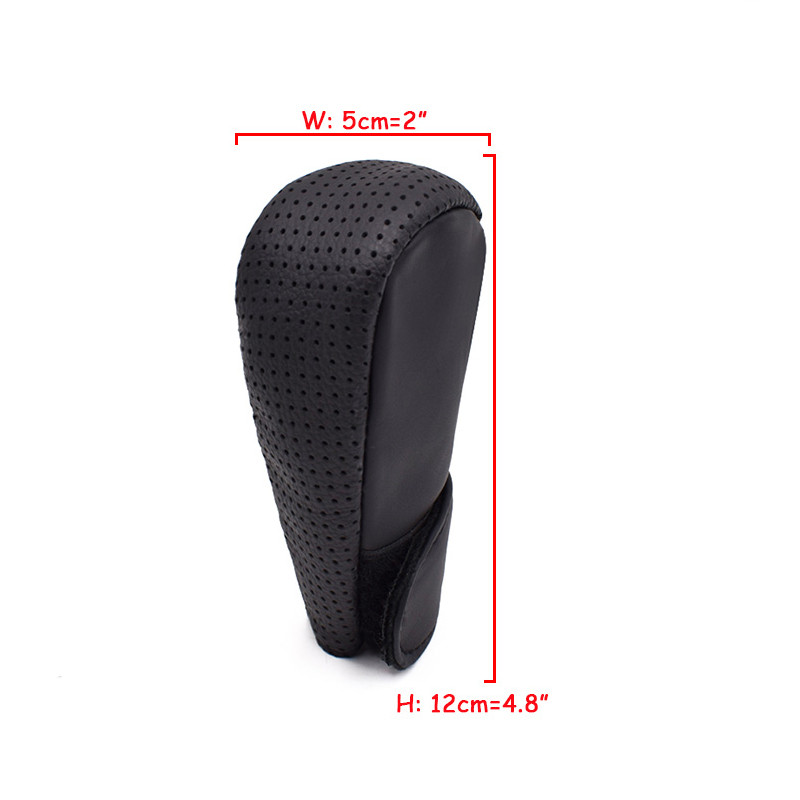 Automobilio pavarų perjungimo rankenėlės apsauga Automatinė pavarų dėžės lazdelė, svirties keitimo dangtelis, neslystantis vairavimo valdymo dėklas, odiniai priedai