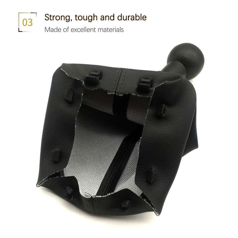 Z-osztályú autós sebességváltó gomb bőrborítással 5 sebességes kézi Peugeot 301 307 308 407 3008 / Citroen C2 C4 Saxo XSARA