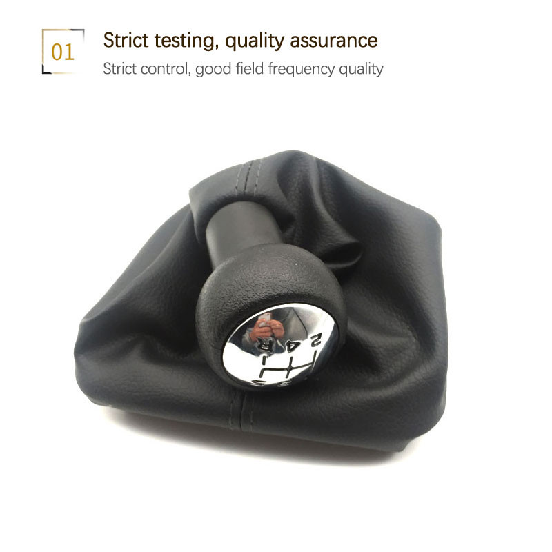 Z-osztályú autós sebességváltó gomb bőrborítással 5 sebességes kézi Peugeot 301 307 308 407 3008 / Citroen C2 C4 Saxo XSARA