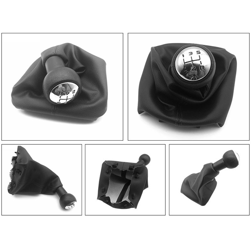 Z-osztályú autós sebességváltó gomb bőrborítással 5 sebességes kézi Peugeot 301 307 308 407 3008 / Citroen C2 C4 Saxo XSARA