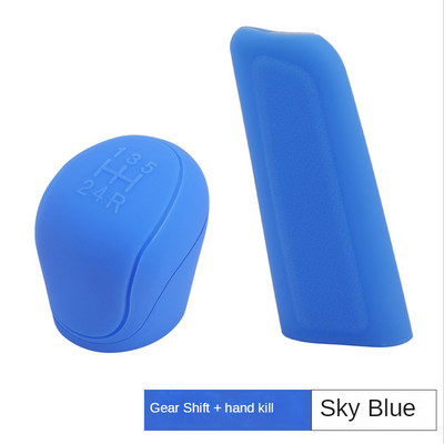 2Pc/Set Poklopac ručke mjenjača glave mjenjača, kuglaste ogrlice ručke mjenjača za Ford Focus 2 3 4 MK2 MK3 MK4 MT 2009 - 2017