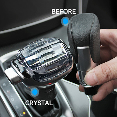 Копче за скоростен лост Crystal Cover за Honda Accord 10th Odyssey Vezel HRV Fit Civic 11th CRV 2023 Дръжки Stick Head LHD Аксесоари