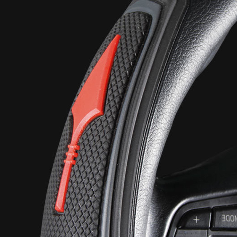 Autó kormánykerék burkolat 3D csúszásmentes Bmw Ford Mazda Lada Toyota Mitsubishi Chevrolet kormánykerék 37/38cm Autótartozékok