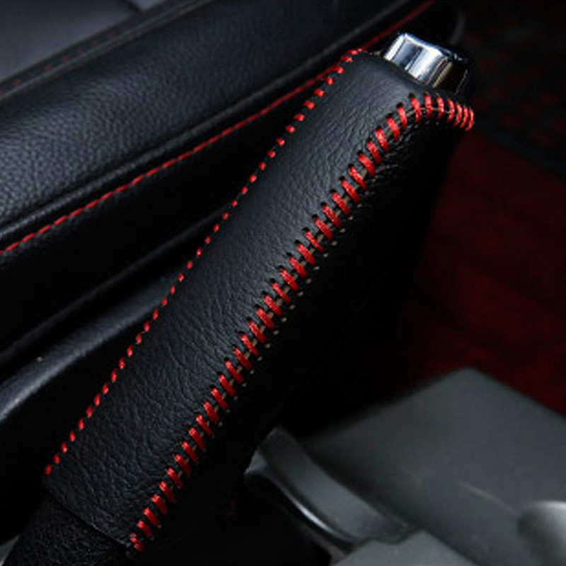 Bőr autó váltófej váltó nyakörvek burkolat Kézifék markolat Kia Sportage R Cerato K3 K5 Sorento 2011 2012 2013 2014 2015