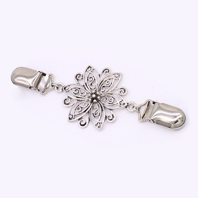 1 DB Retro Cardigan Clip Cape Kendő ing Pulóver Gallér Duck Clip Pearl Strasszos Blúz Csat Ruházat Dekoráció Bross Pin