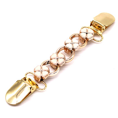 1 DB Retro Cardigan Clip Cape Kendő ing Pulóver Gallér Duck Clip Pearl Strasszos Blúz Csat Ruházat Dekoráció Bross Pin