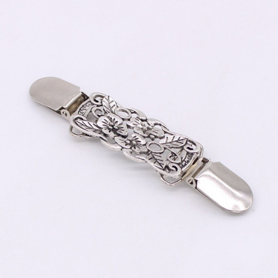 1 DB Retro Cardigan Clip Cape Kendő ing Pulóver Gallér Duck Clip Pearl Strasszos Blúz Csat Ruházat Dekoráció Bross Pin