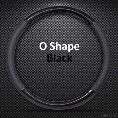 DERMAY D Shape O Shape kormánykerék burkolat  szénszálas 38 cm autókerék burkolat belső kiegészítők