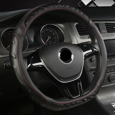 Új D alakú kormánykerék burkolat VW Golf 7 Polo 2014-2019 Scirocco Jetta 6 2017-2019 Santana 2016-2018 Auto Accesoriosshoz