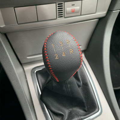 Bőr autós sebességváltó nyakörvek Fiesta Focus 3 4 MK3 MK4 MT autós váltófej váltógomb burkolat Ford New Fiesta Ecosporthoz