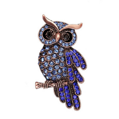 Broșe cu libelule vintage din cristal albastru pentru femei, broșă cu insecte de înaltă calitate, accesorii pentru haine, bijuterii animale, cadouri