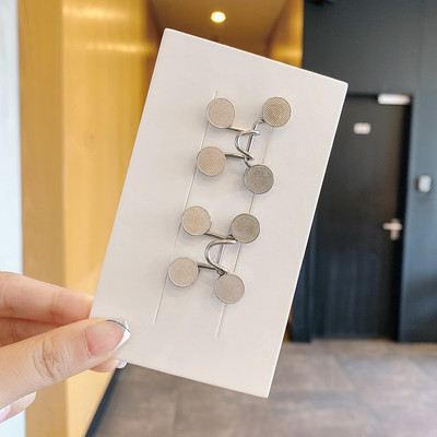 Naiste prossikomplekt, pingutav vöökoht Prossid naistele seelikpüksid teksad Reguleeritava vöökoha klambriga metallist nööpnõelad rõivamanused