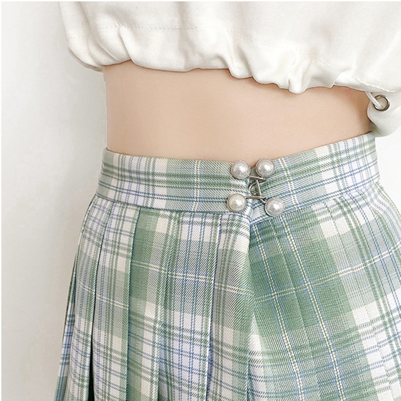 Naiste prossikomplekt, pingutav vöökoht Prossid naistele seelikpüksid teksad Reguleeritava vöökoha klambriga metallist nööpnõelad rõivamanused