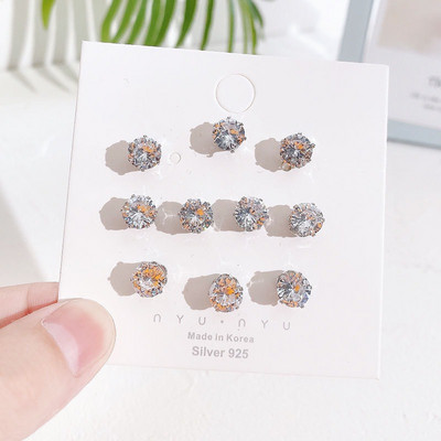 5/10 бр./опаковка Сладки емайлирани брошки Игли Перлено деколте Малка яка Ревер Игла Катарама Хиджаб Фиксирани дрехи Брошка Шал Комплекти бижута