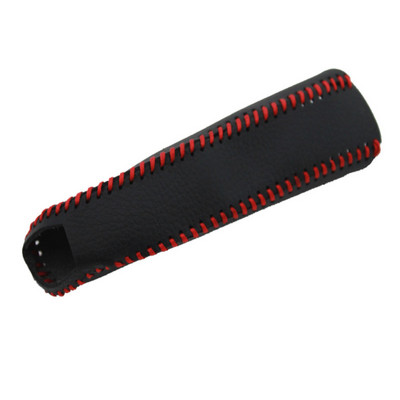 1-osaline mustast nahast auto käigukangi pea käigukangi nupu kaitseümbris Chevrolet Chevy Cruze 2009–2014 tarvikute jaoks