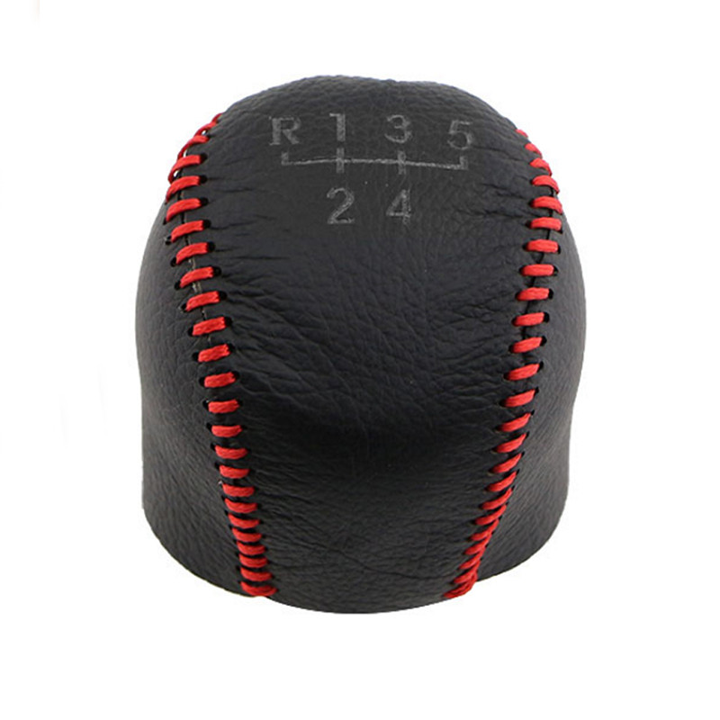 1-osaline mustast nahast auto käigukangi pea käigukangi nupu kaitseümbris Chevrolet Chevy Cruze 2009–2014 tarvikute jaoks