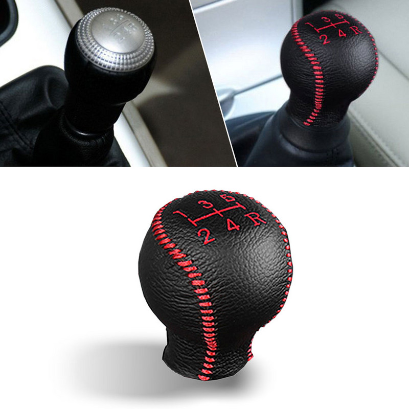 Csúszásmentes bőr sebességváltó gomb fedél MT Hyundai Tucson 2006 2007 2008 2009 2010 2011 2012 2013 5 sebességes kézi váltókar