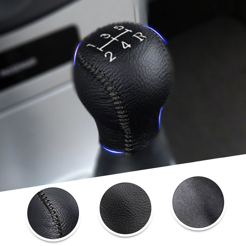 Csúszásmentes bőr sebességváltó gomb fedél MT Hyundai Tucson 2006 2007 2008 2009 2010 2011 2012 2013 5 sebességes kézi váltókar