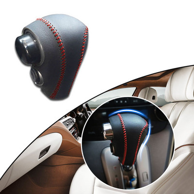 Honda CRV-hez 2008 2009 2010 2011 2012-2014 AT 1 db PU bőr kézifék váltógomb burkolat Sebességváltóház Autó dekor váltógomb héj