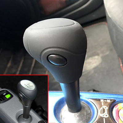 Benz Smart Fortwo 07-17 szilikon autóhoz, sebességváltó gomb burkolata sebességváltó fejfedő bőr csúszásmentes kézifék kézifék kulcstartó szőnyeg