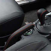 Autóstílusú kézifék váltófék Cover Protection dekoratív bőr borítású tok Mitsubishi ASX Outlander Auto tartozékokhoz