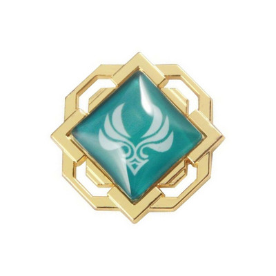 Játék Genshin Impact Eyes Of God Mondstadt Pins Brossok Luminous 7 Element Kawaii Cosplay jelvények